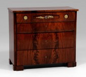 Biedermeier mahogany writing d