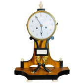 BIEDERMEIER MANTLE CLOCK WITH