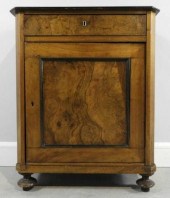 BIEDERMEIER PERIOD SIDE CABINE