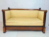 BIEDERMEIER ROSEWOOD BOX SOFA