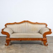 BIEDERMEIER STYLE BLONDE BURL