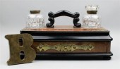 BIEDERMEIER STYLE BURLWOOD AND