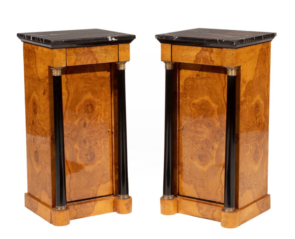 BIEDERMEIER-STYLE BURLWOOD