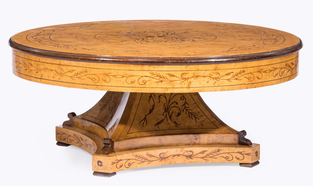 BIEDERMEIER-STYLE BURLWOOD,