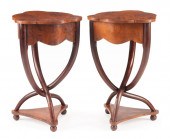 BIEDERMEIER-STYLE BURLWOOD SID