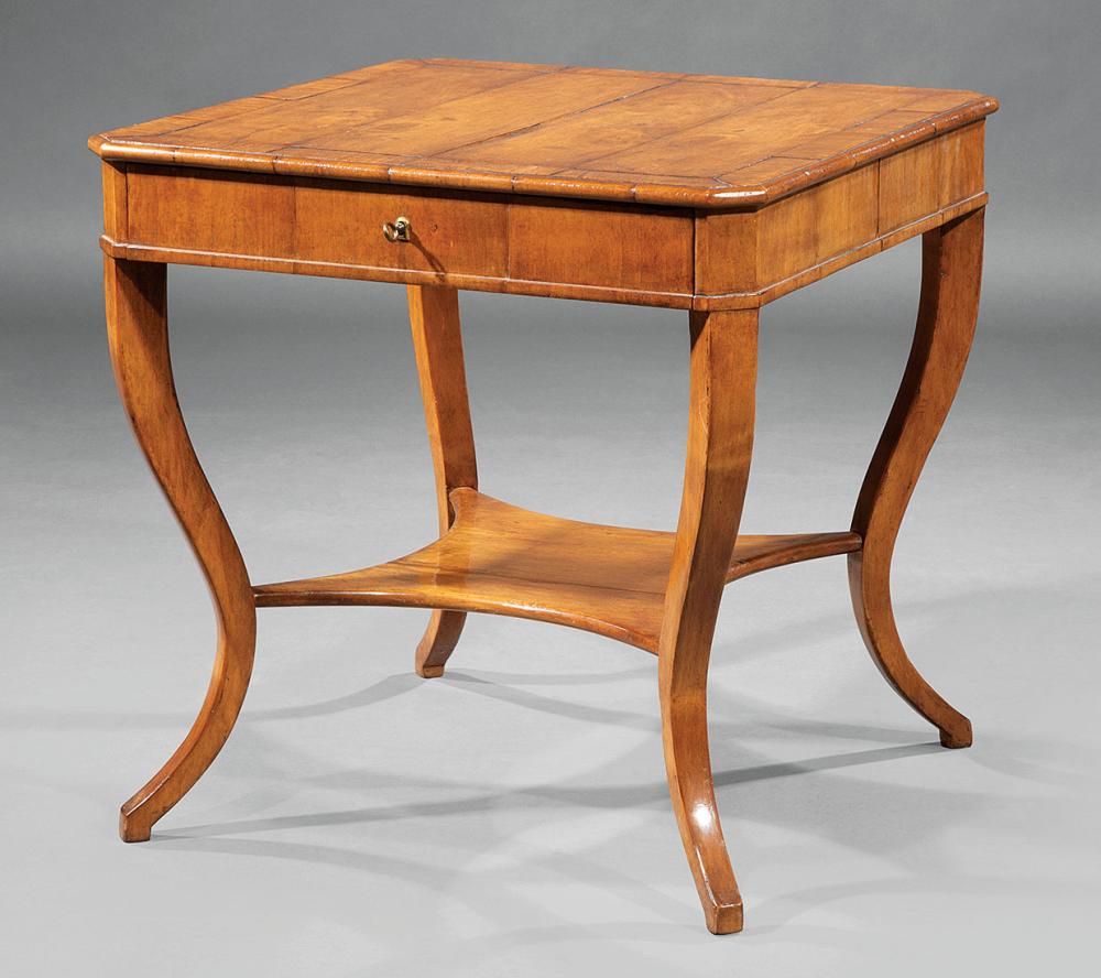 BIEDERMEIER-STYLE FRUITWOOD