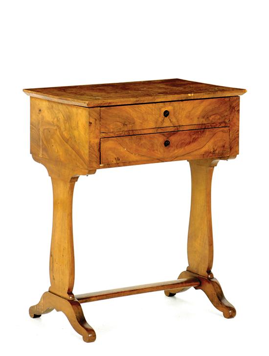 Biedermeier style fruitwood