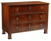 BIEDERMEIER STYLE MAHOGANY THR