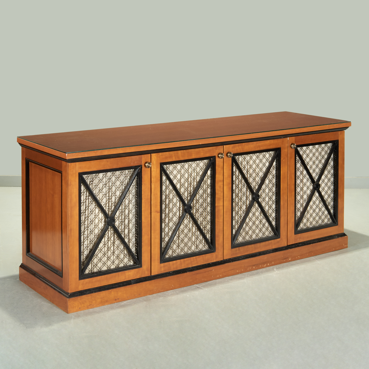 BIEDERMEIER STYLE MEDIA CABINET