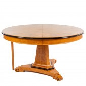 BIEDERMEIER STYLE PEDESTAL DIN
