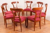 BIEDERMEIER STYLE ROSEWOOD DIN