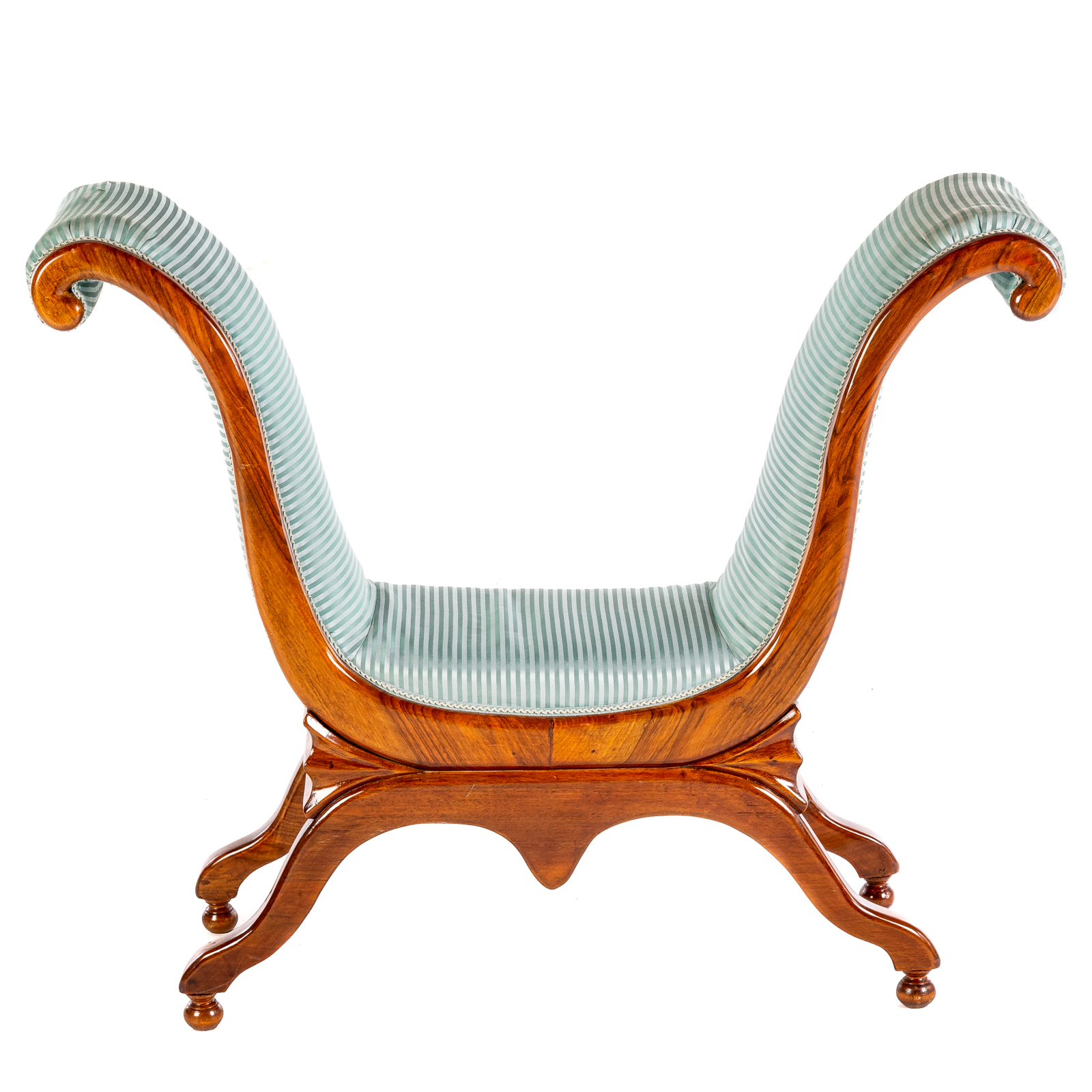 BIEDERMEIER STYLE UPHOLSTERED