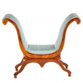 BIEDERMEIER STYLE UPHOLSTERED