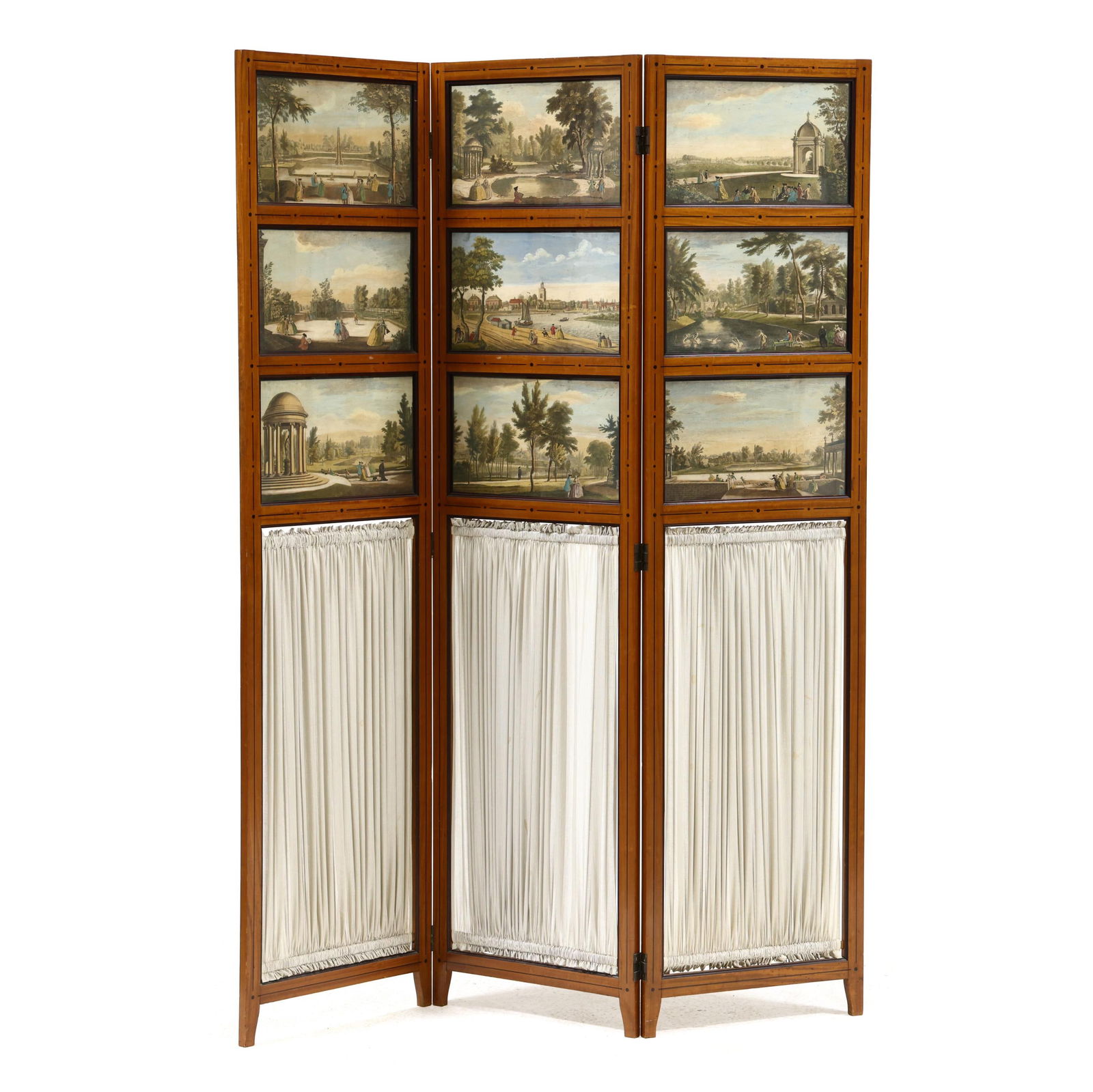BIEDERMEIER THREE PANEL FLOOR