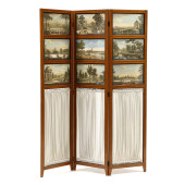 BIEDERMEIER THREE PANEL FLOOR
