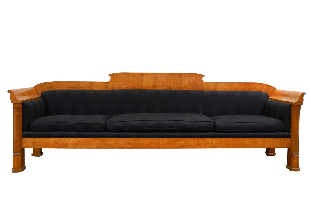 BIEDERMEIER UPHOLSTERED SOFA19th
