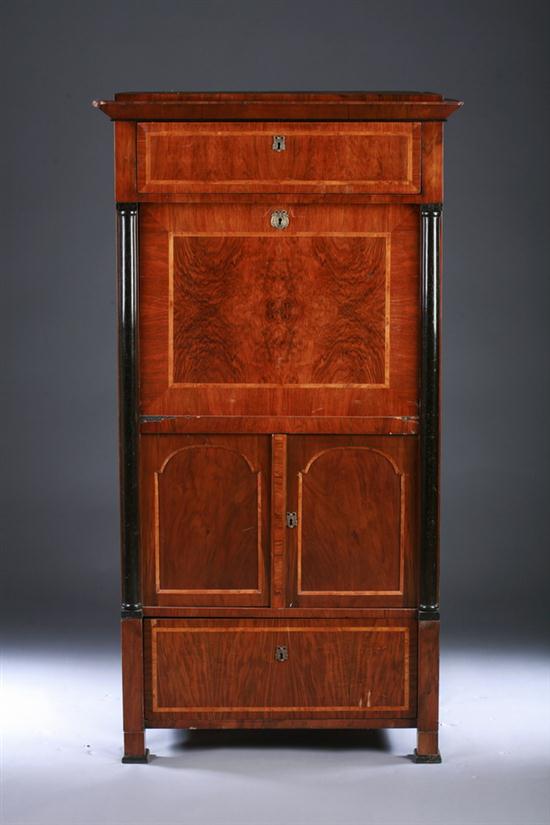 BIEDERMEIER WALNUT AND EBONIZED