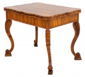 BIEDERMEIER WALNUT EXTENDING T
