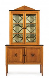 BIEDERMEIR EBONIZED AND INLAID