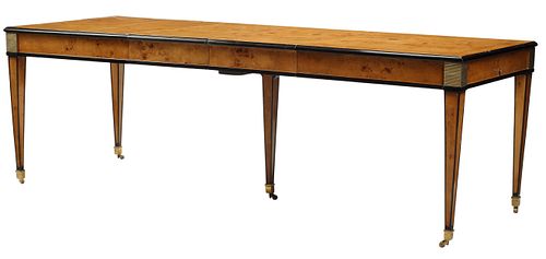 BIEDERMIER STYLE PARCEL EBONIZED