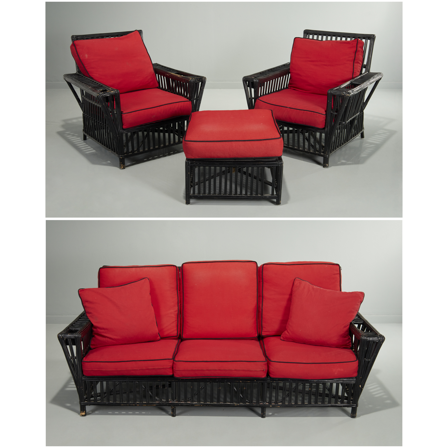BIELECKY BROS, 'NANTUCKET' RATTAN