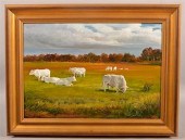 BIFF HEINS OIL ON BOARD LANDSC