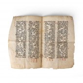 BIFOLIUM IN SYRIAC SCRIPT FROM