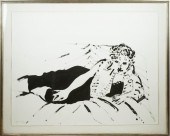 BIG CELIA, #1lithograph in bla