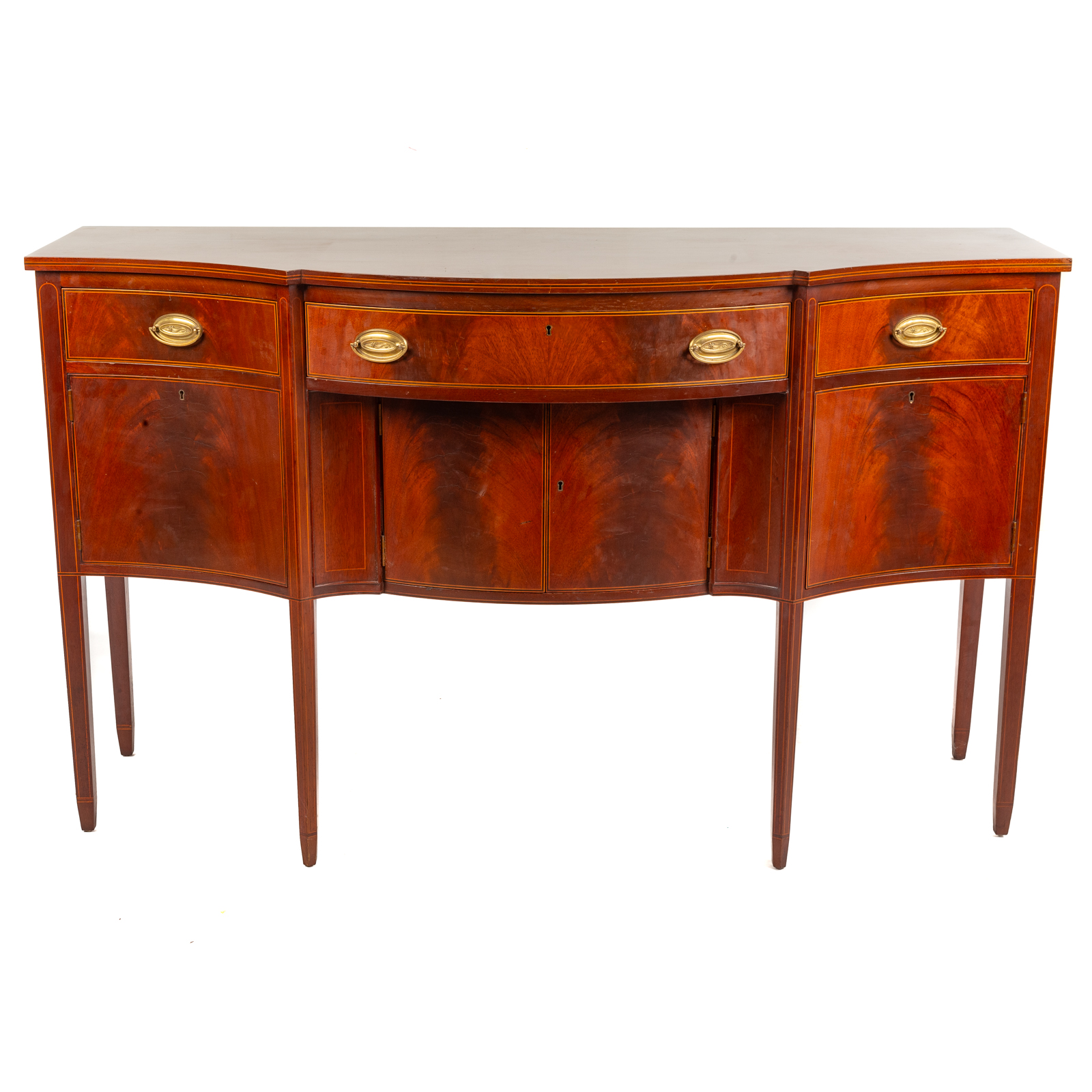 BIGGS MAHOGANY FEDERAL STYLE INLAID