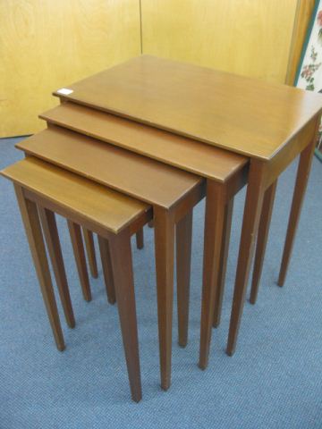 Biggs Mahogany Nest of Tables set