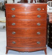 BIGGS MAHOGANY TALL CHEST 3rd