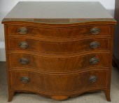 BIGGS SATINWOOD INLAID MAHOGAN