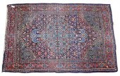 BIJAR ORIENTAL THROW RUG, 4' 9