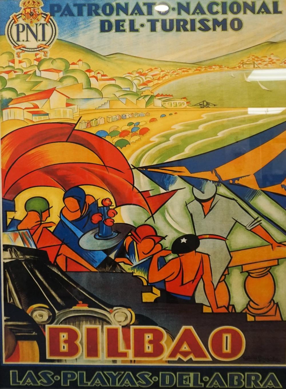 'BILBAO', PHOTOLITHOGRAPHIC TOURIST