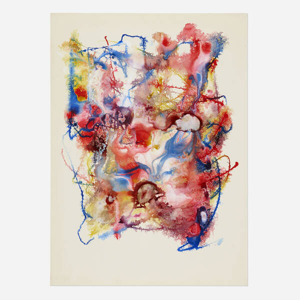 Bill Alpert 1934–2015. Red and Blue