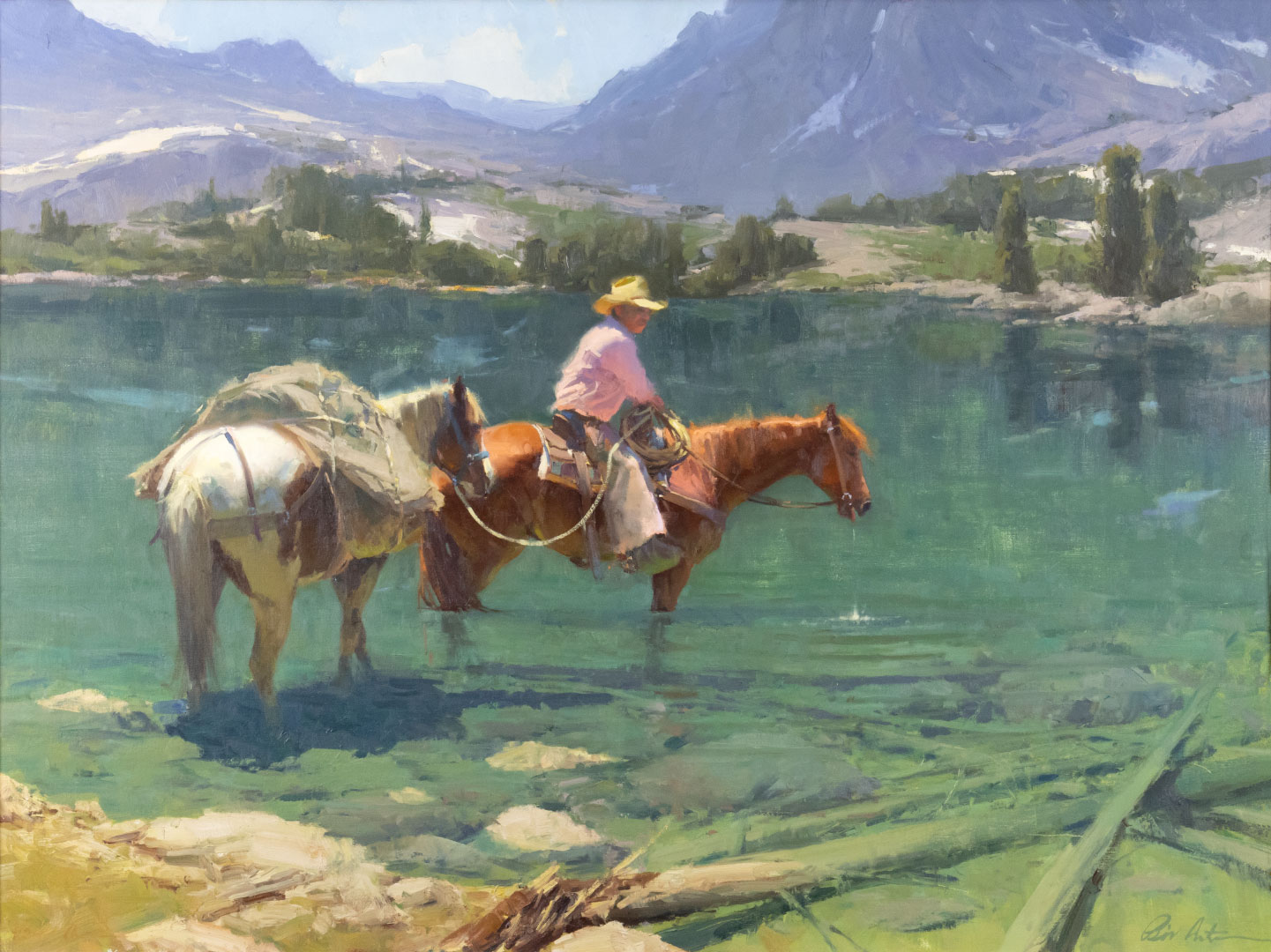 BILL ANTON (1957-), EMERALD OASIS