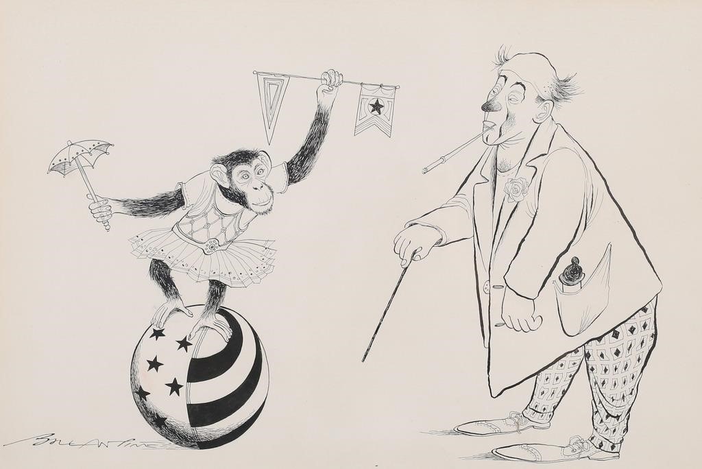 BILL BALLANTINE PEN & INK