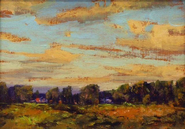 BILL BERRA (B.1952) PAINTING,