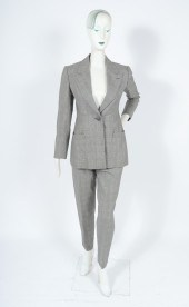 BILL BLASS BLACK & WHITE PLAID