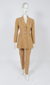 BILL BLASS SPECKLED TWEED PANT