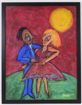 BILL COMEAU ABSTRACT COUPLE PA