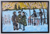 BILL COMEAU ABSTRACT FIGURES P