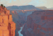 BILL CRAMER (B. 1960), "RIVER