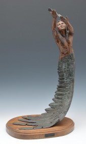 BILL GIRARD BRONZE, "SACRED FE