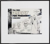 BILL GRIFFITH CARTOON INK ON P