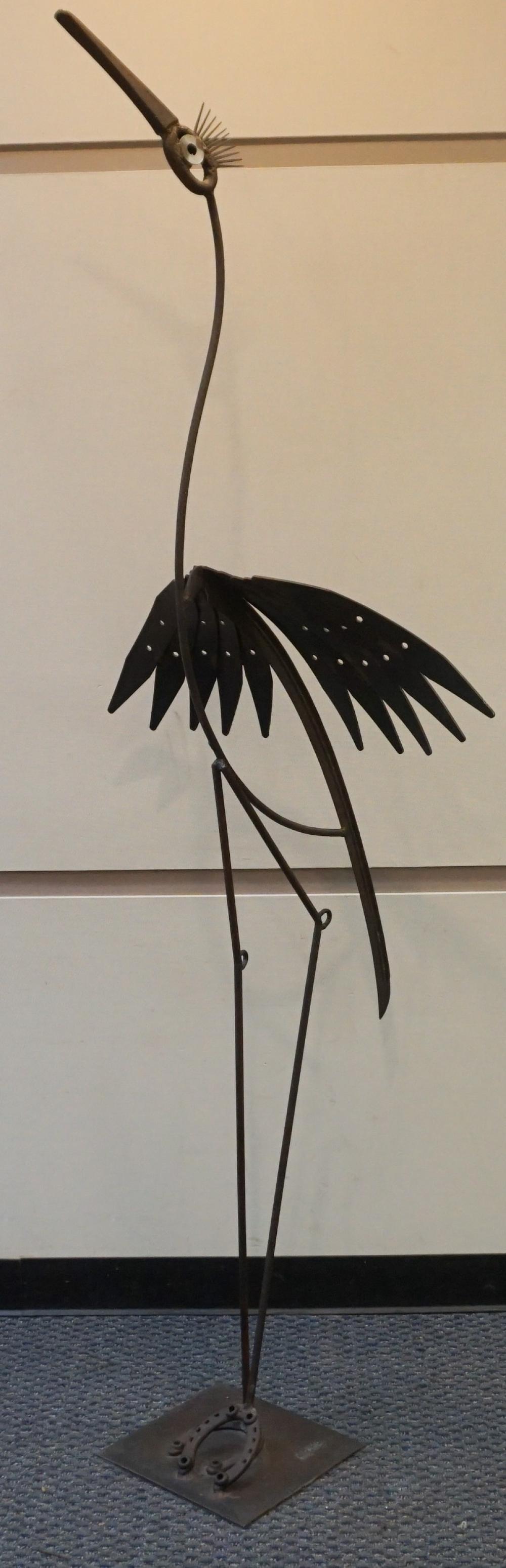 BILL HEISE WELDED STEEL SCULPTURE