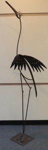 BILL HEISE WELDED STEEL SCULPT
