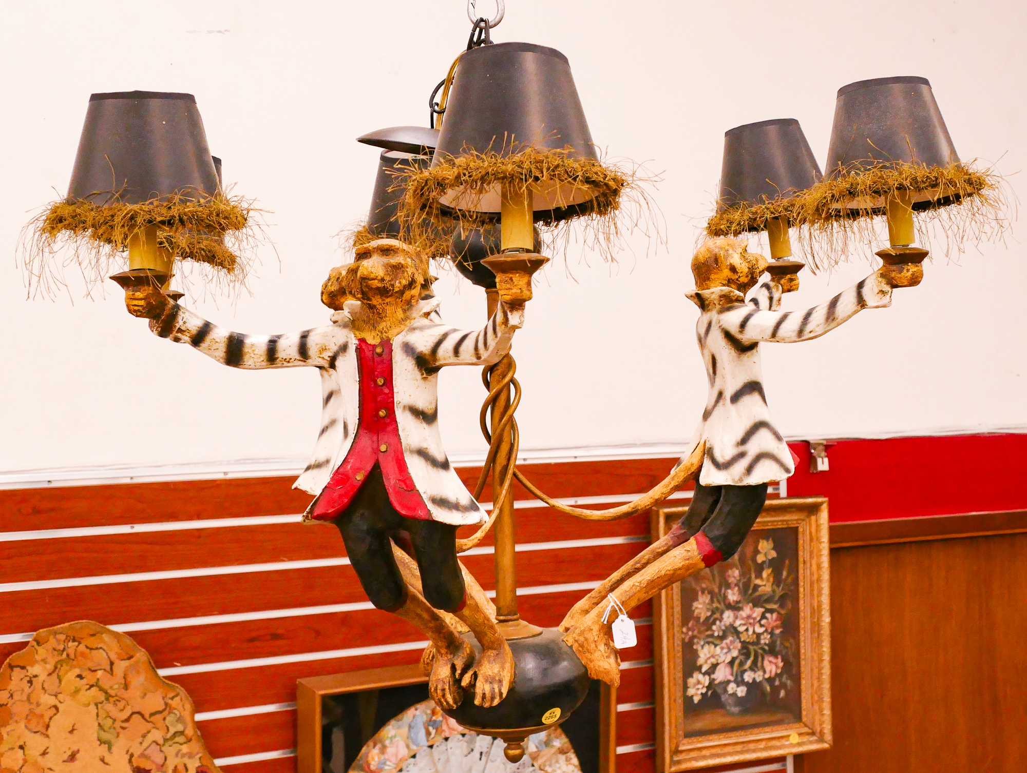 Bill Huebbe 6 Light Figural