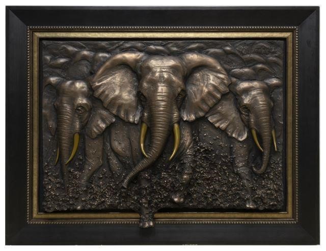 BILL MACK (B.1944) BONDED BRONZE