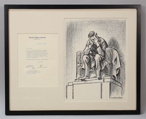 BILL MAULDIN WEEPING LINCOLN &